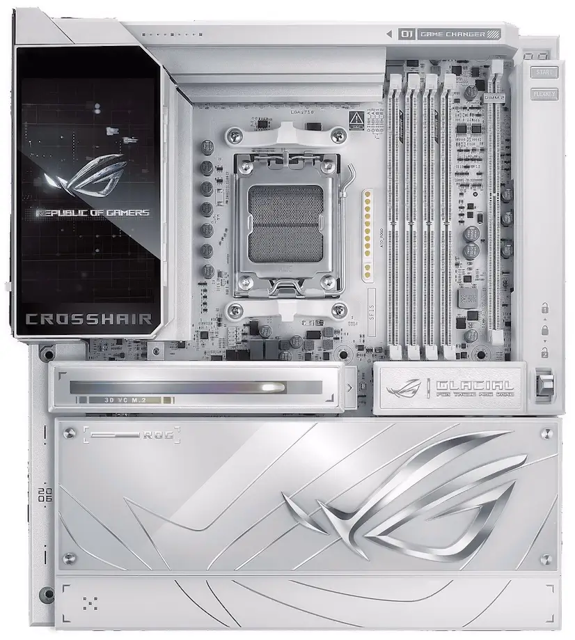 Daganzo de Arriba PC - Montaje Placa Base ASUS ROG CROSSHAIR X870E GLACIAL Daganzo de Arriba
